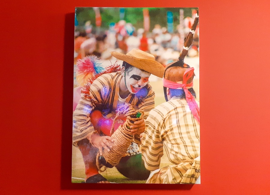 ピエロのようなメイクが印象的なサナジャー