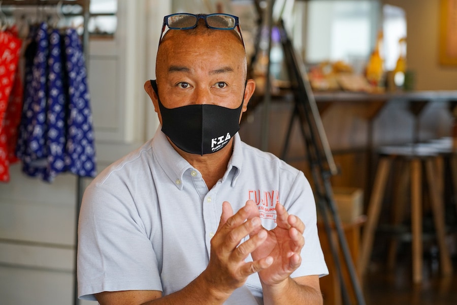 「ぜんざいの富士家」代表・大嶺隆さん